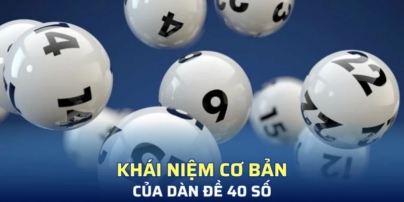 Khái niệm cơ bản của dàn đề 40 số