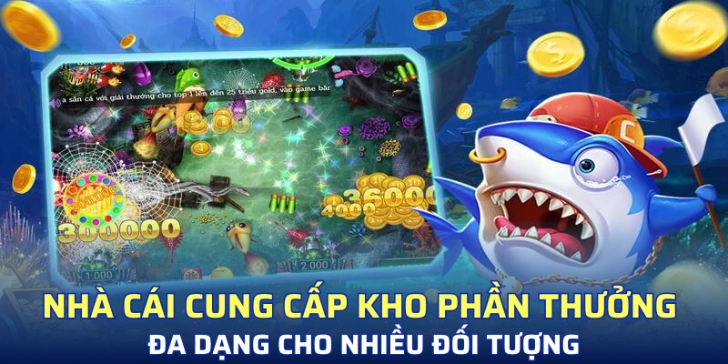 Nhà cái cung cấp kho tàng phần thưởng đa dạng cho nhiều đối tượng